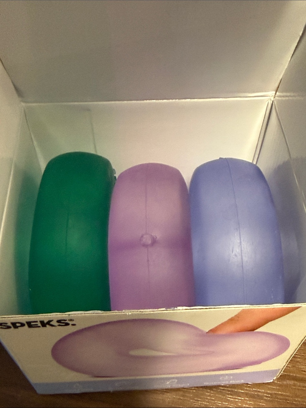 SPEKS Memory Gel Stress Loop - Mint & Lavender - Picture 5 of 5